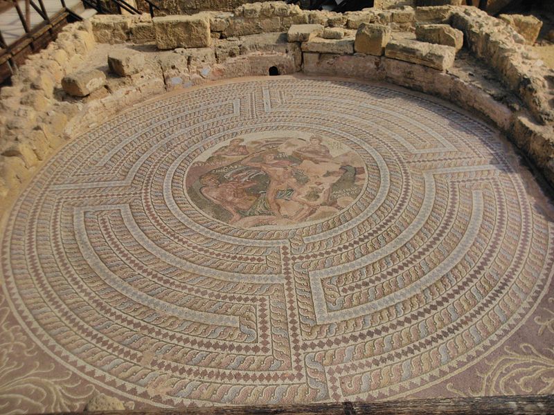 Labyrinth_-_House of Theseus_Paphos, southwest Cyprus